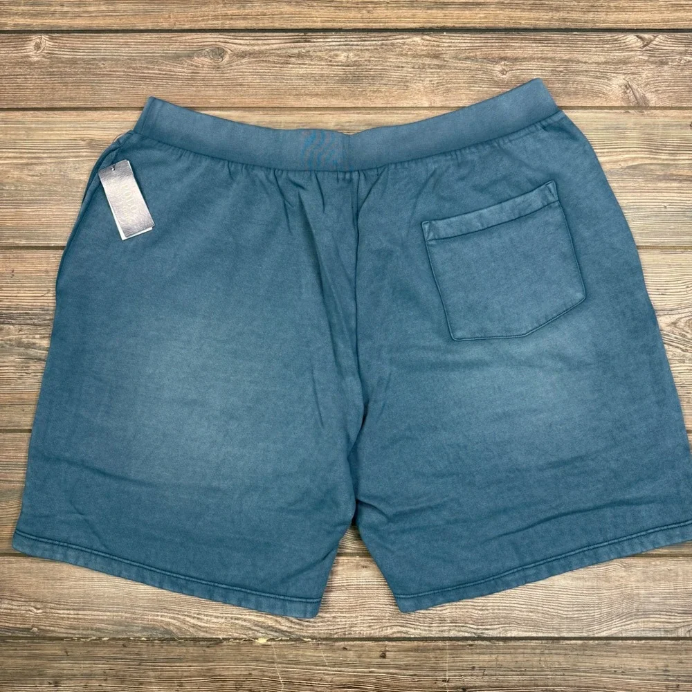 Polo Ralph Lauren Mens Fleece Shorts‎ Size 4XB Clancy Blue Big Pony NWT
